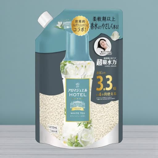 Lenor Happiness Fabric Softening, Scent Booster, White Tea Scent (1410ml)