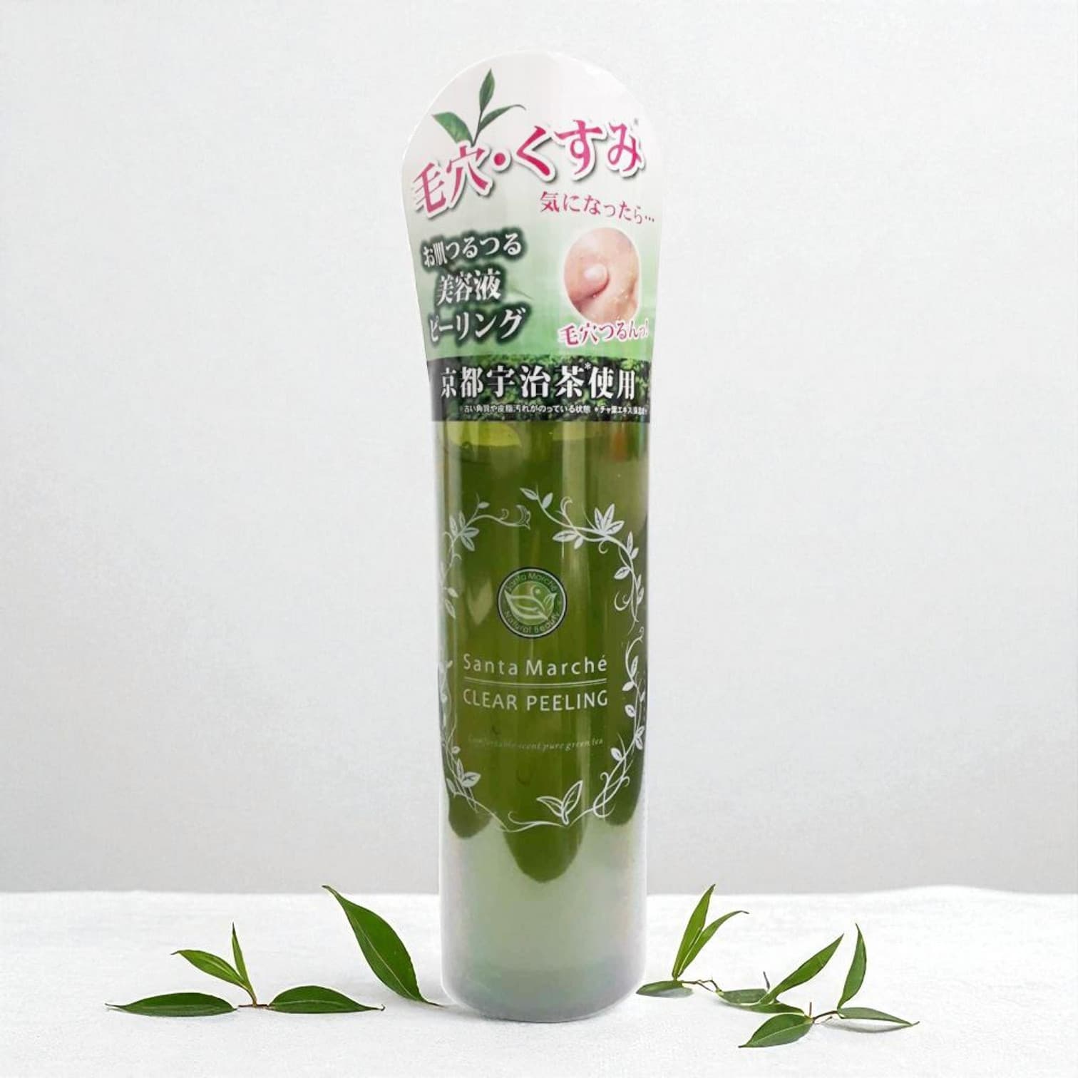 Santa Marche, Green Tea Clear Peeling Gel 200g