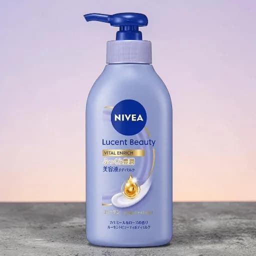 Nivea Lucent Beauty Vital Enrich Body Milk 330ml