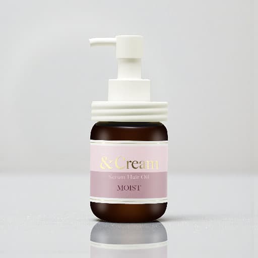 &Cream Serum Hair Oil Moist 100ml