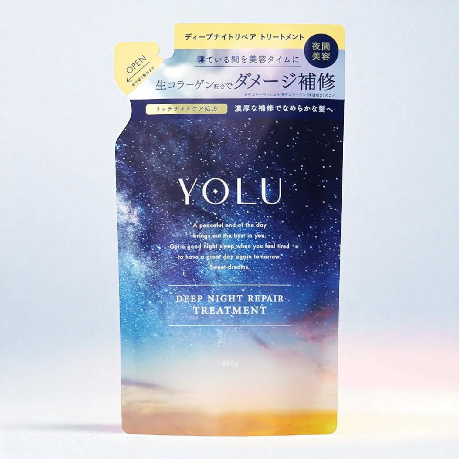 YOLU Deep Night Repair, Treatment Refill 350g