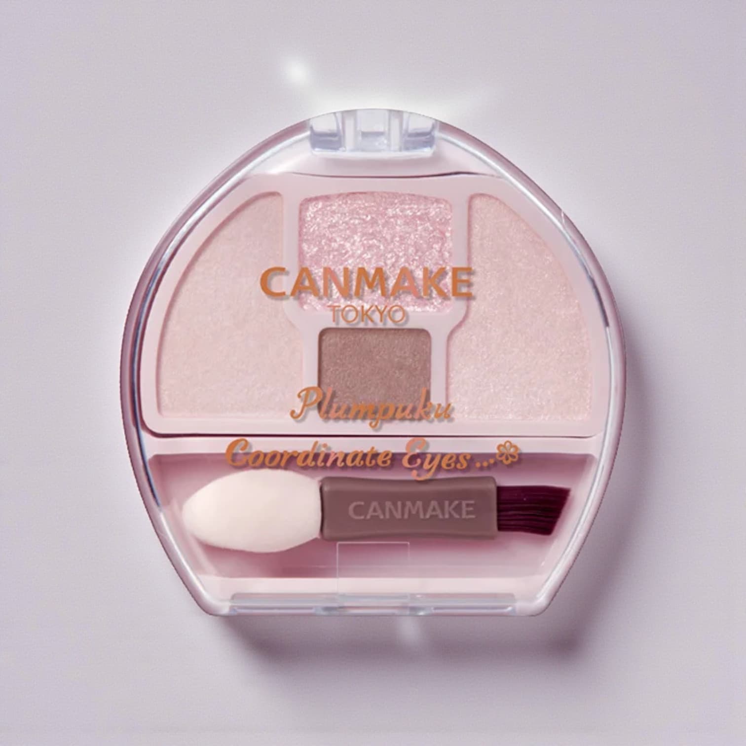 Canmake Plumpuku Coordinate Eyes 01 Apricot Plumpuku