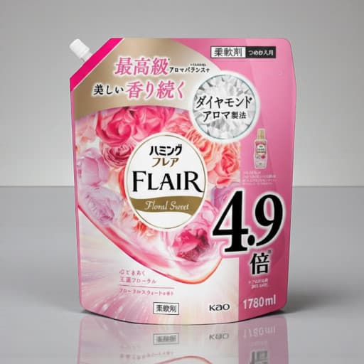 FLAIR Fabric Softener, Floral Sweet Scent 1780ml