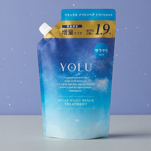 YOLU Relax Night Repair, Treatment Refill 760g