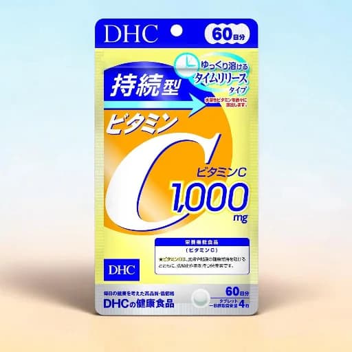 DHC Sustained Vitamin C for 60 Days (240 Tablets)
