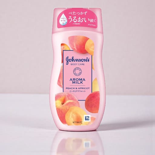 Johnson’s Body Care Aroma Milk, Peach & Apricot Scent, 200ml