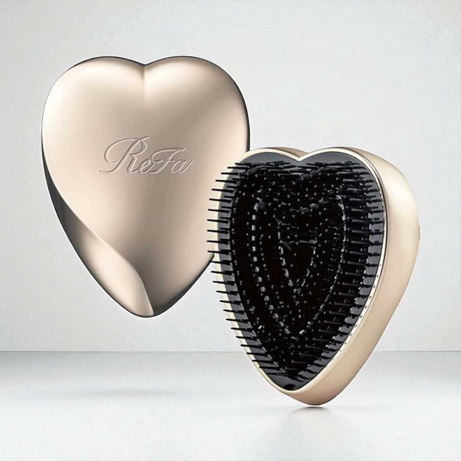 ReFa Heart Brush (Champagne Gold) MTG MTI Hair Brush Gift Present