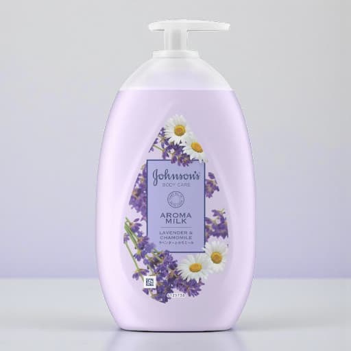 Johnson’s Body Care Aroma Milk, Lavender & Chamomile Scent, 500ml