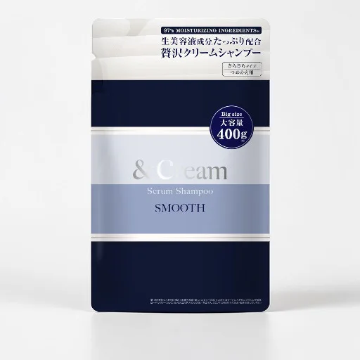 &Cream Serum Shampoo Smooth Refill 400g