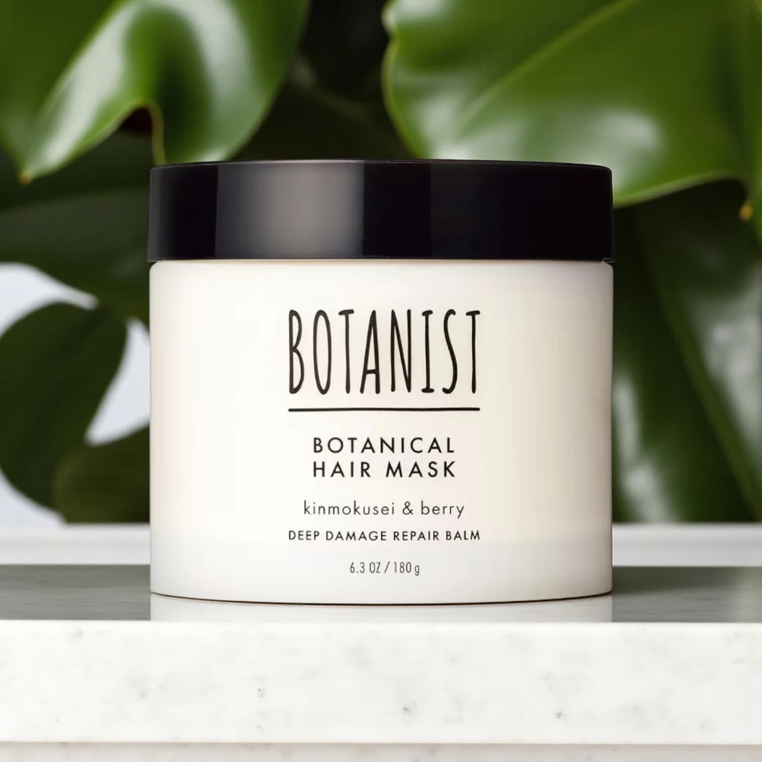 Botanist Hair Mask Deep Damage Repair Balm, Kinmokusei & Berry Scent 180g