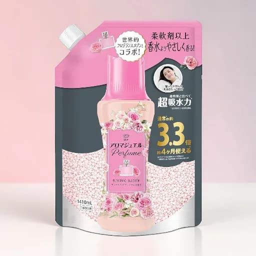 Lenor Happiness Fabric Softening, Scent Booster, Blooming Blossom Scent (1410ml)
