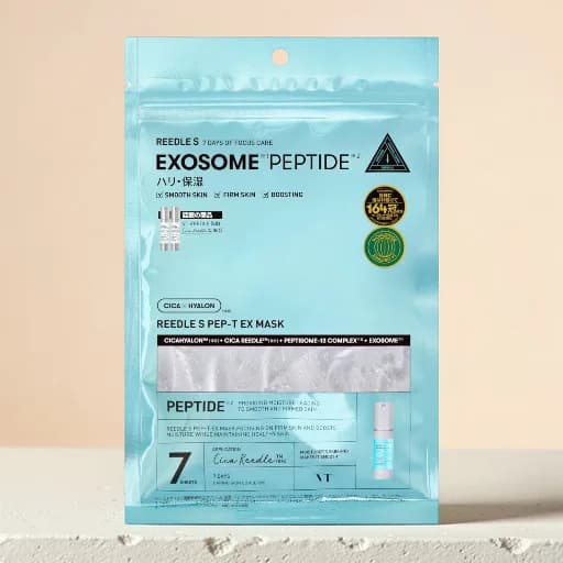 VT Reedle Shot Exosome Peptide Face Mask 7 Sheets