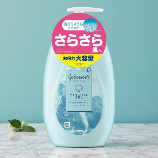 Johnson’s Body Care Mineral Gel, Aqua Mineral Scent, 500ml