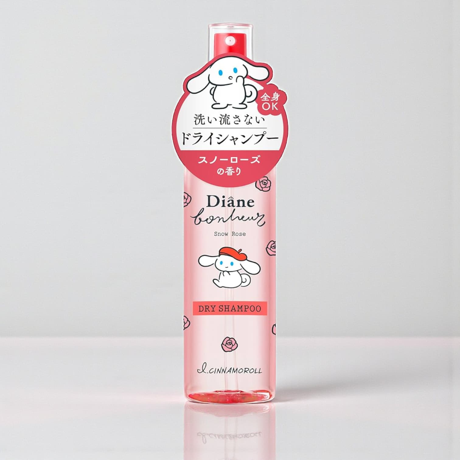 Diane Bonheur Dry Shampoo Snow Rose Scent 120ml