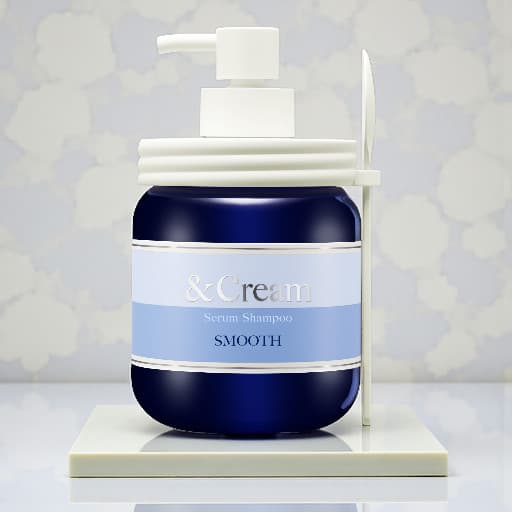 &Cream Serum Shampoo Smooth 450g