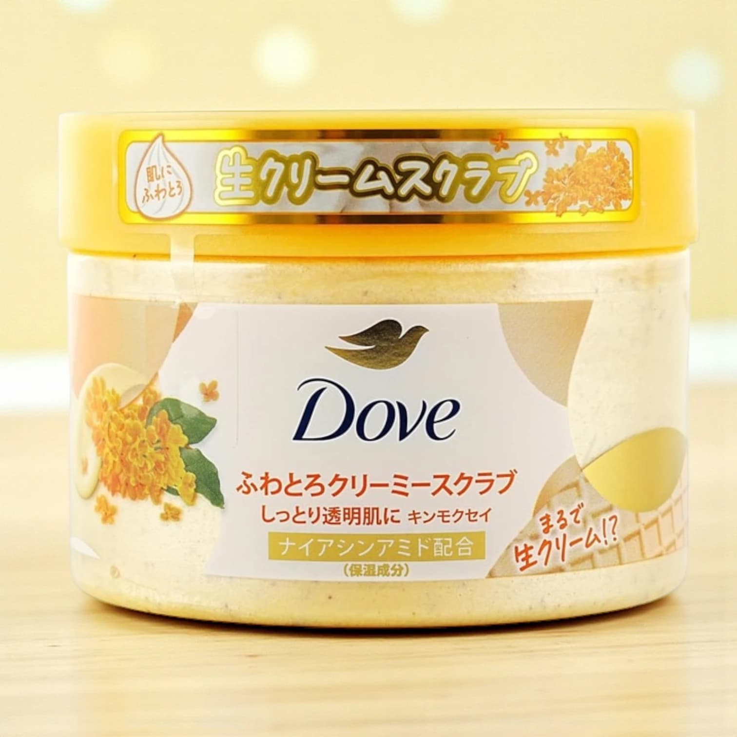 Dove Body Scrub, Osmanthus Scent 298g