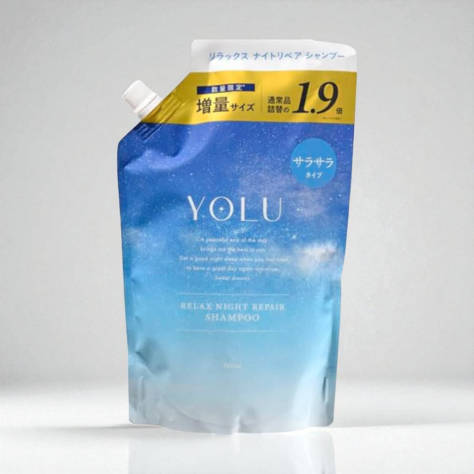 YOLU Relax Night Repair Shampoo Refill 760ml