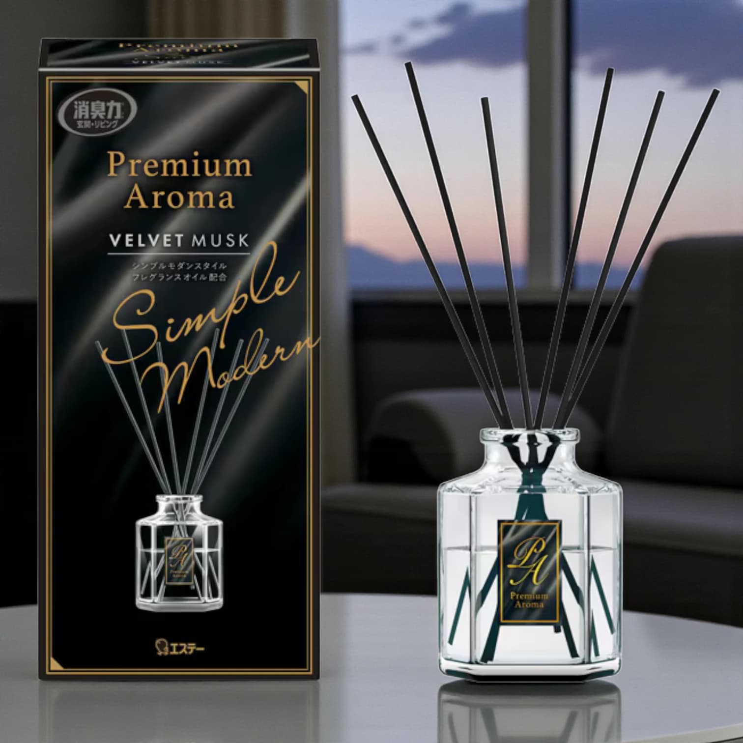 Premium Aroma, Velvet Musk, Room Fragrance Diffuser Type 50ml