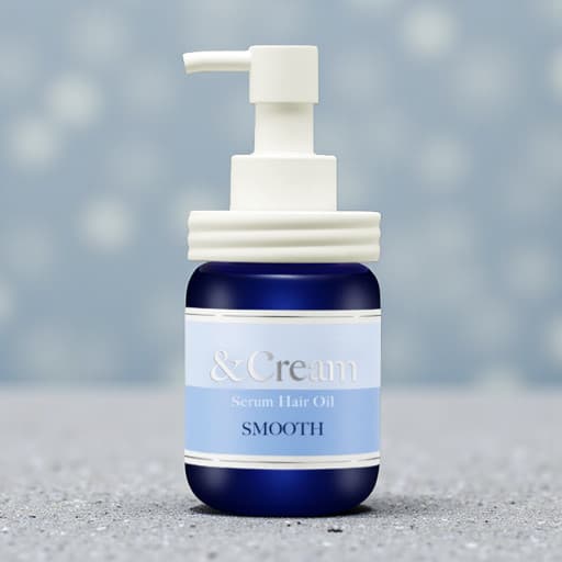 &Cream Serum Hair Oil Smooth 100ml