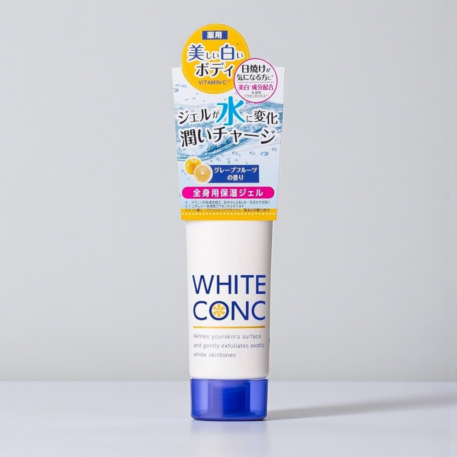 White Conc Watery Cream, Whitening Body Gel 90g