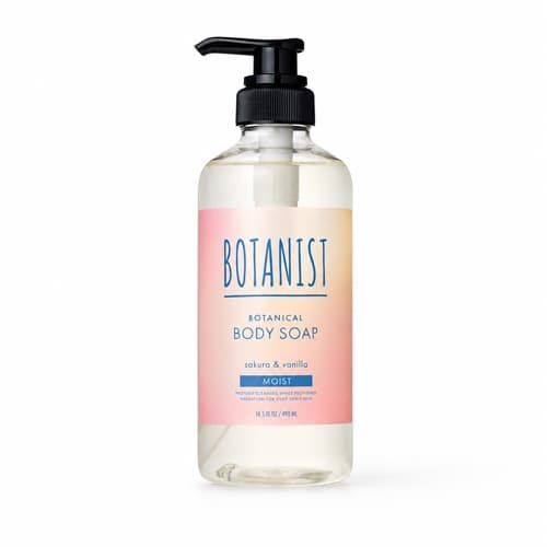 BOTANIST Botanical Body Soap Moist Sakura & Vanilla 490ml
