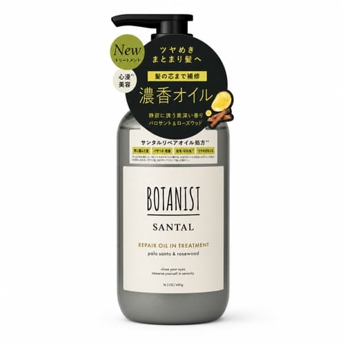 BOTANIST SANTAL Repair Oil-In Treatment Palo Santo & Rosewood 460g