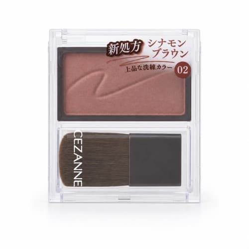 CEZANNE Cheek Blush 02 Cinnamon Brown