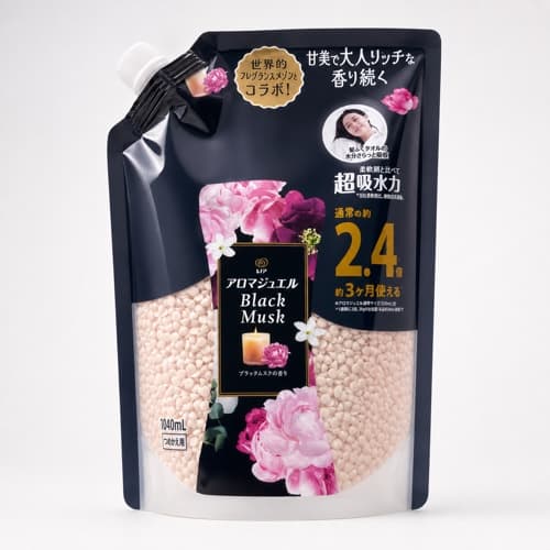 Lenor Aroma Jewel Black Musk Fragrance Booster Beads Refill, 1040 mL