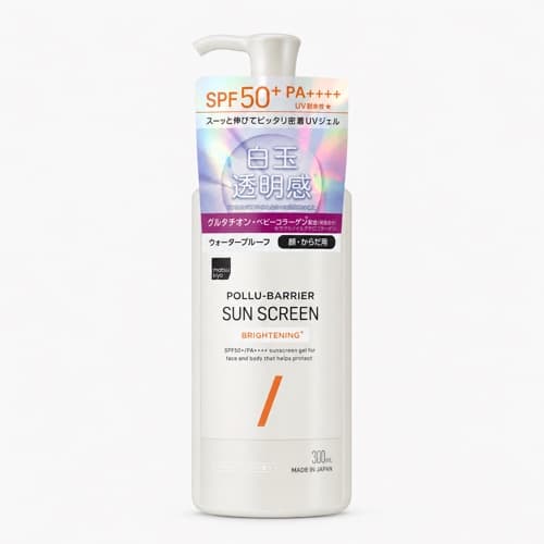 matsukiyo POLLU-BARRIER UV Gel Brightening SPF50+ 300mL