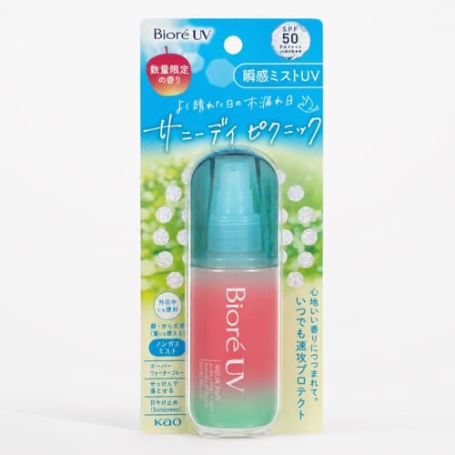 Bioré UV Aqua Rich Aqua Protect Mist P Sunny Day Picnic SPF50 PA++++ 60 mL Limited Edition