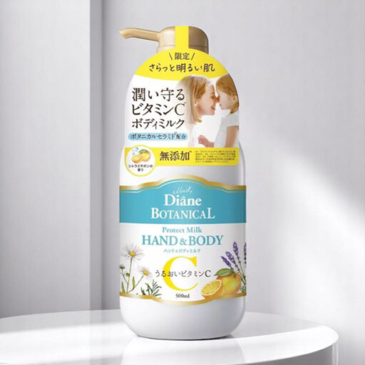 Diane Botanical Hand & Body Milk, Vitamin C, Citrus Savon Scent, 500ml