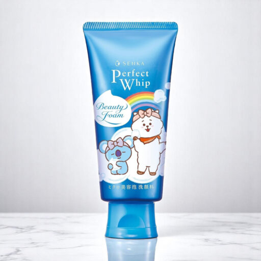 Senka Perfect Whip Cleansing Foam, Dense Foam, BT21 Collaboration, 120g