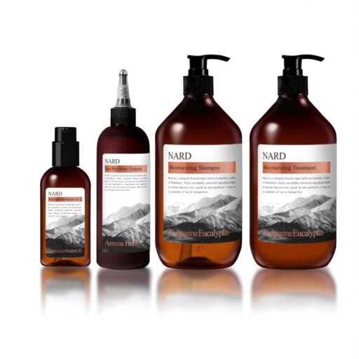 NARD Full Set - Water Treatment, Hair oil, Shampoo, Treatment