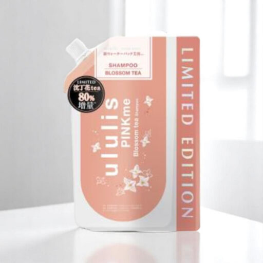 Ululis Pinkme Water Conc Control Shampoo Refill 660ml, Blossom Tea Limited Edition